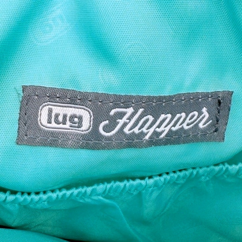 Lug Flapper SE Convertible Crossbody Bag Teal Quilted Travel Organizer Purse - Picture 11 of 11